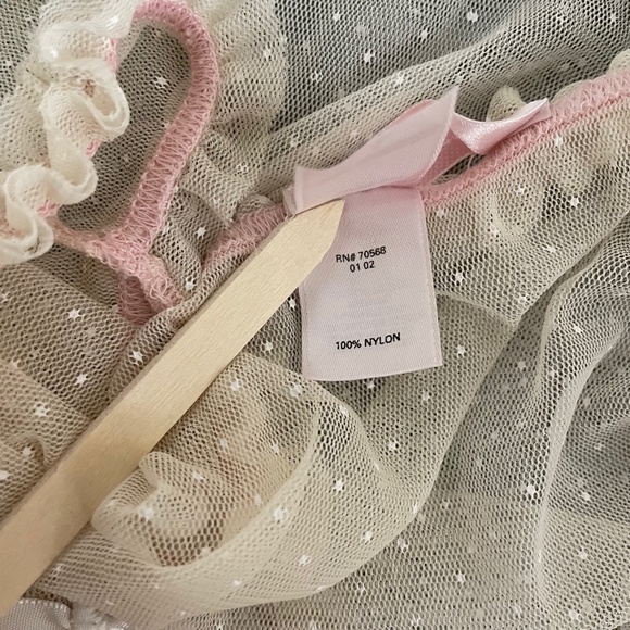 Victoria's Secret Vintage y2k micro mesh sheer chemise negligee - Picture 7 of 7